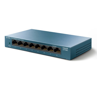 TP-LINK Desktop Switch LS108G, 8-port 10/100/1000Mbps, Ver. 1.0