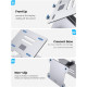 ORICO μεταλλική βάση για laptop/tablet LST-T1, 11~15.6", foldable, ασημί