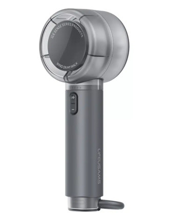 USAMS φορητός ανεμιστήρας LU01 με 5 ταχύτητες, 2000mAh, μαύρος