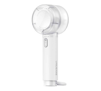 USAMS φορητός ανεμιστήρας LU01 με 5 ταχύτητες, 2000mAh, λευκός