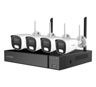LONGSE NVR καταγραφικό με 4 κάμερες LW5MC84B1, WiFi, 5MP, 8 κανάλια