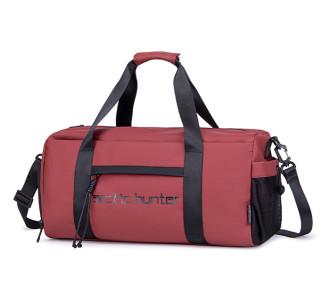 ARCTIC HUNTER τσάντα ταξιδίου LX00537 με θήκη παπουτσιών, 25L, κόκκινη
