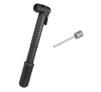 Τρόμπα χειρός ποδηλάτου LXRW1, 23.5cm, μαύρη Τρόμπα χειρός ποδηλάτου LXRW1, 23.5cm, μαύρη