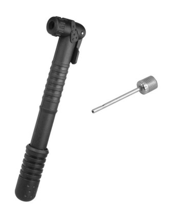 Τρόμπα χειρός ποδηλάτου LXRW1, 23.5cm, μαύρη Τρόμπα χειρός ποδηλάτου LXRW1, 23.5cm, μαύρη