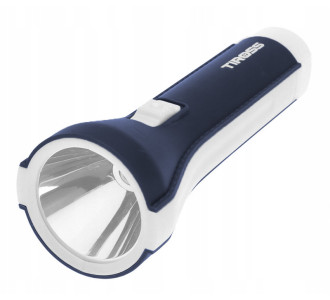TIROSS φορητός φακός LED TS-2205, 60lm + 35lm, μπλε