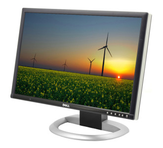 DELL used οθόνη 2405FPW LCD, 24" 1920x1200, VGA/DVI, Grade B
