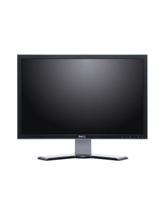 DELL used οθόνη 2407WFP LCD, 24" 1920x1200, VGA/DVI, Grade A
