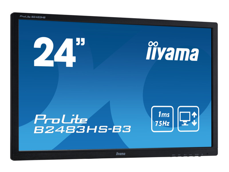 IIYAMA used οθόνη B2483HS LED, 24" 1920x1080, VGA/HDMI/DVI, χωρίς βάση, Grade A IIYAMA used οθόνη B2483HS LED, 24" 1920x1080, VGA/HDMI/DVI, χωρίς βάση, Grade A