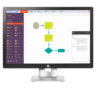 HP used οθόνη E242 LED IPS, 24" 1920x1200, VGA/DisplayPort/HDMI, Grade A