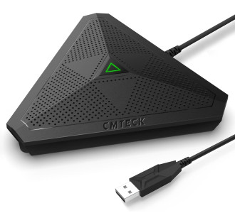 CMTECK επιτραπέζιο μικρόφωνο M001, omnidirectional, USB, μαύρο CMTECK επιτραπέζιο μικρόφωνο M001, omnidirectional, USB, μαύρο
