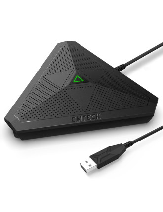 CMTECK επιτραπέζιο μικρόφωνο M001, omnidirectional, USB, μαύρο