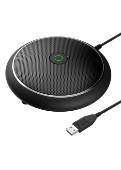 CMTECK επιτραπέζιο μικρόφωνο M003, omnidirectional, USB, μαύρο