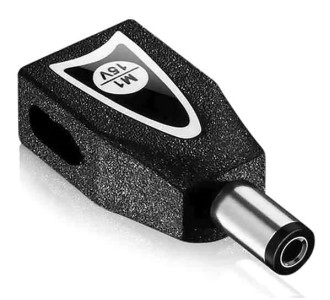 POWERTECH βύσμα για φορτιστή Toshiba/NEC laptop, M1, 15V, 6.3x3mm