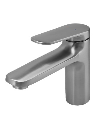 BRUNO μπαταρία νιπτήρα M11570-235C, αναμεικτική, ασημί