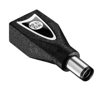 POWERTECH βύσμα για φορτιστή HP laptop, M12, 18.5V, 7.4x5mm