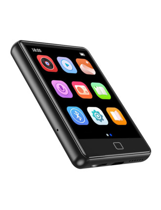 RUIZU MP3 player M20 με οθόνη αφής 2.8", 16GB, ελληνικό μενού, μαύρο