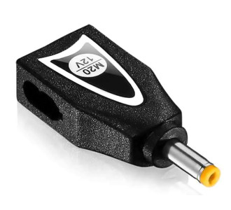 POWERTECH βύσμα για φορτιστή HP laptop, M20, 19V, 4x1.7mm