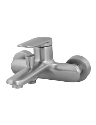 BRUNO μπαταρία τοίχου μπάνιου M31570-235C, αναμεικτική, ασημί