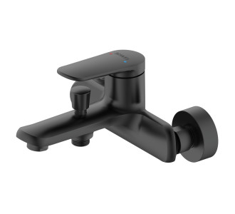 BRUNO μπαταρία τοίχου μπάνιου M31570-235H, αναμεικτική, μαύρη BRUNO μπαταρία τοίχου μπάνιου M31570-235H, αναμεικτική, μαύρη