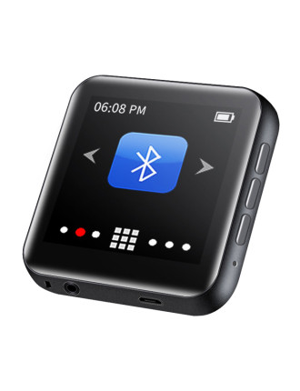 RUIZU MP3 player M4 με ηχείο, 1.8", 16GB, BT, ελληνικό μενού, μαύρο RUIZU MP3 player M4 με ηχείο, 1.8", 16GB, BT, ελληνικό μενού, μαύρο