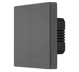 SONOFF smart διακόπτης M5-2C-86, διπλός, WiFi, γκρι