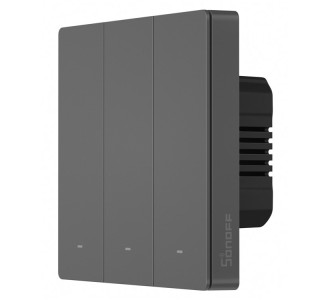 SONOFF smart διακόπτης M5-3C-86, τριπλός, WiFi, γκρι