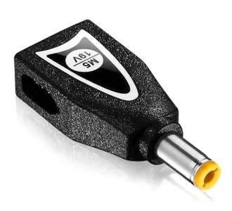 POWERTECH βύσμα για φορτιστή HP/IBM/Asus laptop, M5, 19V, 5.5x2.5mm