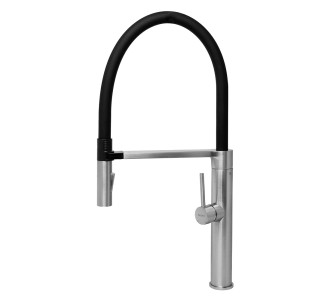 BRUNO μπαταρία πάγκου κουζίνας M54801-817C, αναμεικτική, ασημί BRUNO μπαταρία πάγκου κουζίνας M54801-817C, αναμεικτική, ασημί