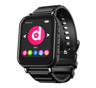 RUIZU MP3 player M8, 1.54", 32GB, Bluetooth, ελληνικό μενού, μαύρο