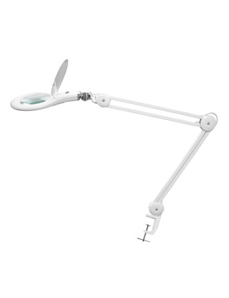PROSKIT μεγεθυντικός φακός MA-1209LI με σφιγκτήρα, LED, 5D 2.25x, λευκός PROSKIT μεγεθυντικός φακός MA-1209LI με σφιγκτήρα, LED, 5D 2.25x, λευκός