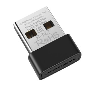 MERCUSYS ασύρματος USB αντάπτορας δικτύου MA20N, 650Mbps AC650, Ver 1.0