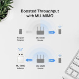 MERCUSYS ασύρματος USB αντάπτορας δικτύου MA30N, AC1300, Ver 1.0