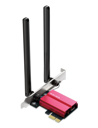 MERCUSYS κάρτα δικτύου MA86XE, AXE5400, Wi-Fi 6E, Bluetooth, PCIe, V.2.0