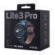 MIBRO smartwatch Lite 3 Pro με 2x λουράκια, heart rate, 1.32" AMOLED, GPS, 5 ATM, μαύρο/πράσινο