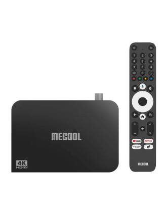 MECOOL TV Box KT2 με ψηφιακό δέκτη DVB-T2, 4K, 2/32GB, WiFi, Google/Netflix πιστοποίηση, Android 11