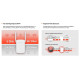 MERCUSYS Wi-Fi Range Extender ME30, 1200Mbps, Ver. 1.0 MERCUSYS Wi-Fi Range Extender ME30, 1200Mbps, Ver. 1.0