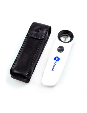 SUNSHINE μεγεθυντικός φακός χειρός MG6B-1B με φωτισμό LED, Φ21mm, 40x