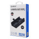 ORICO USB hub MH4PU-P με σφιγκτήρα, 4x θυρών, 5Gbps, USB σύνδεση, ασημί