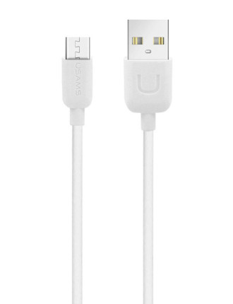 USAMS καλώδιο Micro USB σε USB US-SJ098, 10.5W, 1m, λευκό USAMS καλώδιο Micro USB σε USB US-SJ098, 10.5W, 1m, λευκό