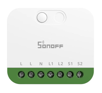 SONOFF smart διακόπτης MINI DUO, 2 κανάλια, WiFi, συμβατός με Matter, 16A, λευκός SONOFF smart διακόπτης MINI DUO, 2 κανάλια, WiFi, συμβατός με Matter, 16A, λευκός