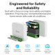 SONOFF smart διακόπτης MINI DUO, 2 κανάλια, WiFi, συμβατός με Matter, 16A, λευκός SONOFF smart διακόπτης MINI DUO, 2 κανάλια, WiFi, συμβατός με Matter, 16A, λευκός