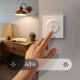 SONOFF smart επιτοίχιος διακόπτης dimmer Orb-DIM, WiFi, Matter, 400W, λευκός SONOFF smart επιτοίχιος διακόπτης dimmer Orb-DIM, WiFi, Matter, 400W, λευκός