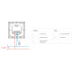 SONOFF smart επιτοίχιος διακόπτης dimmer Orb-DIM, WiFi, Matter, 400W, λευκός SONOFF smart επιτοίχιος διακόπτης dimmer Orb-DIM, WiFi, Matter, 400W, λευκός