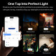SONOFF smart επιτοίχιος διακόπτης dimmer Orb-DIM, WiFi, Matter, 400W, λευκός SONOFF smart επιτοίχιος διακόπτης dimmer Orb-DIM, WiFi, Matter, 400W, λευκός