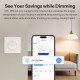 SONOFF smart επιτοίχιος διακόπτης dimmer Orb-DIM, WiFi, Matter, 400W, λευκός SONOFF smart επιτοίχιος διακόπτης dimmer Orb-DIM, WiFi, Matter, 400W, λευκός