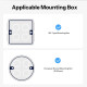 SONOFF smart επιτοίχιος διακόπτης ρολών Orb-RBS, WiFi, Matter, 1A, λευκός SONOFF smart επιτοίχιος διακόπτης ρολών Orb-RBS, WiFi, Matter, 1A, λευκός