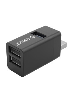 ORICO USB hub MINI-U32, 3x θυρών, 5Gbps, USB σύνδεση, μαύρο