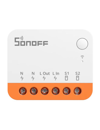 SONOFF smart διακόπτης MINIR4, 2 κανάλια, WiFi, 10A, λευκός SONOFF smart διακόπτης MINIR4, 2 κανάλια, WiFi, 10A, λευκός