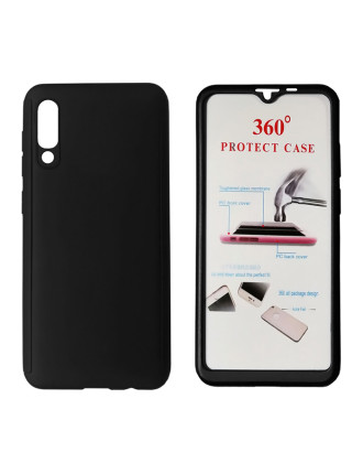 POWERTECH Θήκη Body 360° με Tempered Glass για Xiaomi Mi 9, μαύρη