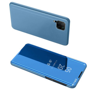 POWERTECH θήκη Clear view MOB-1512, Huawei P40 Lite, μπλε